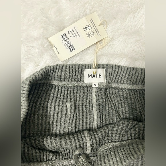 Mate The Label Organic Cotton Waffle Relaxed Jogger - Picture 16 of 17